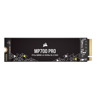 美商海盗船 2TB SSD固态硬盘 M.2接口 PCIe 5.0(NVMe协议) MP700 PRO 读速高达12400MB/s