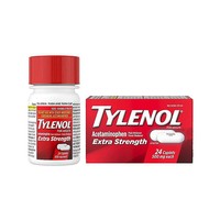 TYLENOL 美国直邮Tylenol泰诺对乙酰氨基酚流感季退烧药甲流扑热息痛24片