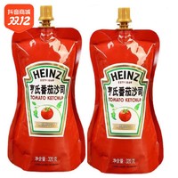 抖音超值购：Heinz 亨氏 番茄沙司320g*2袋