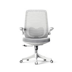 UE 永艺 S系列 MC-0031W 人体工学椅电脑椅 白框浅灰网