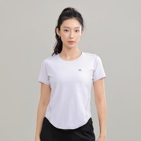 PEAK 匹克 运动T恤女瑜伽健身跑步服女士短袖透气修身速干衣