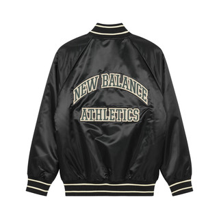 NEW BALANCE NB23男款秋季潮流美式街头运动棒球外套 BK MJ33550 M