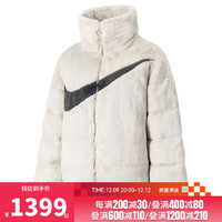 耐克（NIKE）冬季女子运动休闲棉服夹克外套FN0461-104 FN0461-104- L