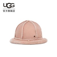UGG 秋冬女士配件羊皮毛圆帽（溢毛款）毛茸遮阳帽 21622