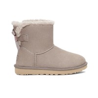 UGG 女鞋秋冬季2023新款平底时尚短靴雪地靴1153611牡蛎色