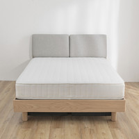 MUJI独立式樽型弹簧床垫软垫家用加厚双人单人加大1.8米1.5米