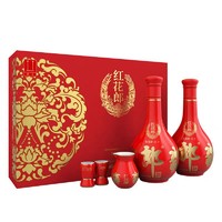 LANGJIU 郎酒 红花郎10 酱香型白酒 53度 500ml*2瓶 礼盒装