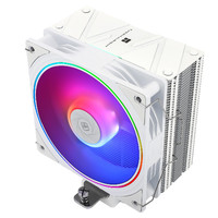 利民 AS120 EVO WHITE ARGB 刺灵 CPU风冷散热器 AGHP4.0 逆重力4热管 支持LGA1700/AM5