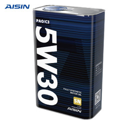 AISIN 爱信 全合成机油润滑油高级发动机润滑油SN  5W30  1L 汽车用品