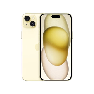 AppleiPhone 15 Plus (A3096) 128GB 黄色支持移动联通电信5G 双卡双待手机