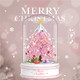 LELE BROTHER 乐乐兄弟 粉色圣诞树积木＋防尘罩＋音乐盒＋灯