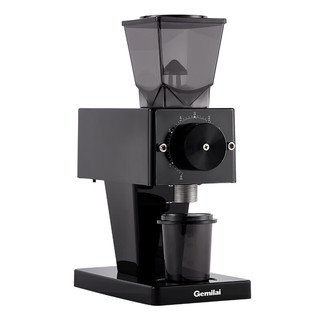 GEMILAI 格米莱 电动咖啡磨豆机意式咖啡豆研磨机磨粉机家用商用 黑色9009