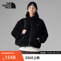 北面（The North Face）UE先锋设计仿羊羔绒抓绒外套女保暖柔软87W0 JK3/黑的 L/165