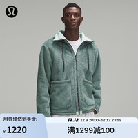 露露乐蒙lululemon 丨Cozy Travel 男士双面外套 LM3F29S 北极绿/中等森林色/黑色 S