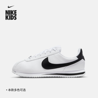 Nike耐克男童CORTEZ大童运动童鞋经典小白鞋冬轻便缓震904764
