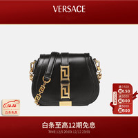 VERSACE 范思哲 女士回纹金属装饰斜挎包女神包  礼物