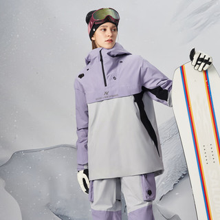 DESCENTE迪桑特SNOWBOARD系列男女同款滑雪服冬季 PP-PURPLE L(175/96A)