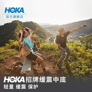 HOKA ONE ONE 女款秋冬ANACAPA LOW GTX低帮户外徒步鞋耐磨减震支撑防水版 黑色/黑色 37