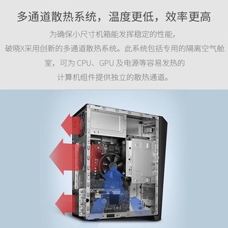 ASUS 华硕 破晓X 2023 个人办公家用商用台式机电脑主机(13代intel i3-13100 16G 1TBSSD  小机箱)
