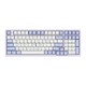 HEXGEARS 黑峡谷 M4 99键 有线机械键盘 绛紫樱兰 碧器轴 单光