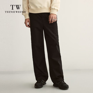 Teenie Weenie Men小熊男装休闲工装裤冬季宽松美式潮流裤子 黑色 180/XL