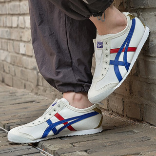 Onitsuka Tiger鬼塚虎男鞋女鞋低帮MEXICO 66帆布鞋舒适休闲鞋 1183B475/金标经典款/尺码偏小 44.5