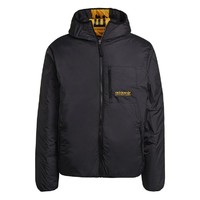 adidas ORIGINALS 冬季PUFFER JKT男士舒适保暖双面穿棉衣