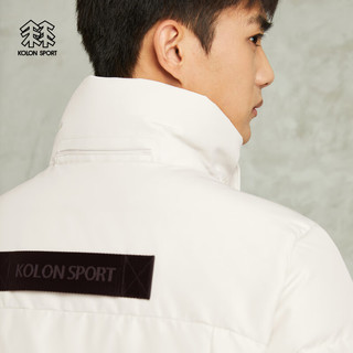 KOLON SPORT可隆户外男运动防风戈尔短款羽绒服 白桦色BI 190/3XL