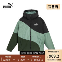 彪马（PUMA） 男子运动休闲羽绒外套 DOWN PUFFER JACKET 622148 军绿色-31 M(175/96A)