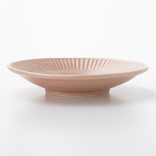 NITORI宜得利家居 家用陶瓷餐具简约餐具 超轻量餐具 粉红 12cm超轻量小盘