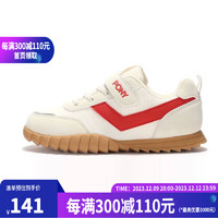 PONY   KIDS SOHO-K童鞋男女运动鞋休 234K1SO58RD 白/红 28(内长180mm)