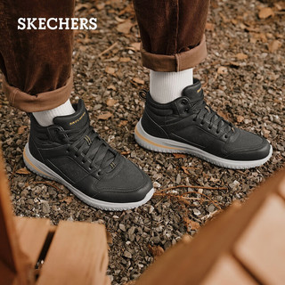 SKECHERS 斯凯奇 冬季男士耐磨透气简约休闲靴 894262