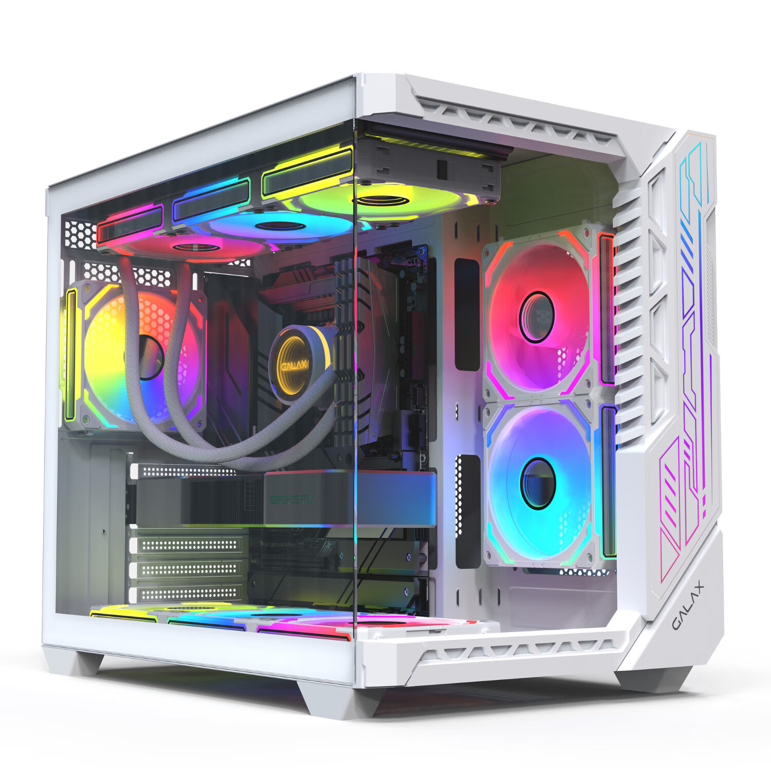  影驰 GALAX 盗梦者PRO ATX机箱 半侧透