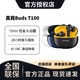 realme 真我 Buds T100无线蓝牙耳机降噪运动跑步适用小米苹果华为