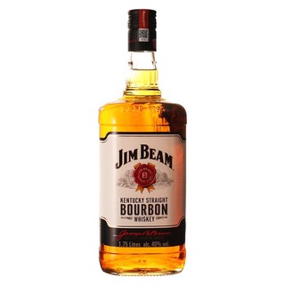 JIM BEAM 金宾 美国洋酒柠檬沙瓦嗨棒大金宾大占边 金宾大白占边白1.75L 1750ml大瓶