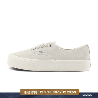 VANS 范斯 Authentic VR3小白鞋麻花鞋带男鞋女鞋板鞋 白色 45