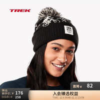 崔克（TREK）Oh Deer Beanie 时尚柔软舒适保暖绒毛针织帽 黑色