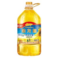 金龙鱼 自然葵香葵花籽油4L/桶 食用油原料压榨葵油