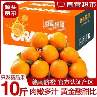 土八鲜 江西赣南脐橙新鲜水果橙子礼盒当季甜橙年货水果礼盒 奋进橙10斤装