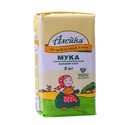 Aieuka 艾利客 俄罗斯原装进口小麦粉艾利客包子饺子馒头高筋面粉家庭用烘培原料