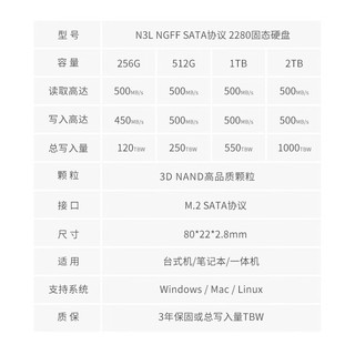 GeIL 金邦 N3L SATA 固态硬盘