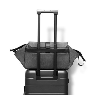 NIID 原创大容量包短途旅行包行李袋H1 手提斜挎可无缝切换 碳黑大号套餐A：含三种配件