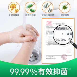 滴露（Dettol）滴露玻尿酸泡沫洗手液 儿童宝宝除菌洗手液  250ml*2瓶青柠香味