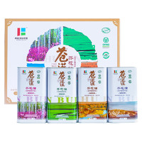 苍茫谣（CangmangYao）芥花油 四季礼盒装 1L*4桶 非转基因 一级压榨 食用油 国企