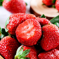 颜小荭 草莓大凉山牛奶草莓红颜奶油草莓 生鲜水果 优选3斤大果（）