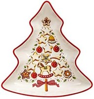 德国唯宝 碗 陶瓷 多色 17 x 0.1 x 0.1 厘米 圣诞主题 树(小号)