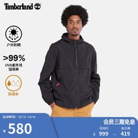 Timberland 官方男装外套23新款户外防泼水防晒衣防紫外线|A6RAD A6RAD001/黑色 M