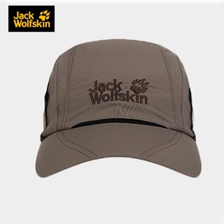 Jack Wolfskin狼爪帽子男女同款春夏户外运动休闲透气遮阳棒球帽19222 19222-5116/沙岩色 L