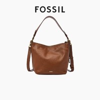FOSSIL 化石2023年新款腋下包牛皮大容量百搭时尚单肩包女款包包
