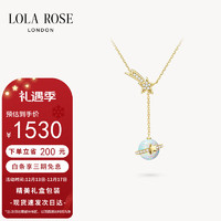 LOLA ROSE 日心说系列欧泊项链女锁骨链圣诞